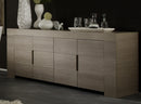 Credenza Mobile da Salotto 4 Porte 210x50x82cm TFT  Eos Quercia