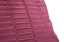 Cuscino Bordeaux 41x41 cm Poliestere Bordeaux