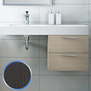 Mobile da Bagno Sospeso in Legno Rovere Spazzolato 45cm Fosterberg Porto 3