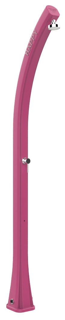 Doccia Solare da Esterno Giardino 23L Miscelatore Arkema Happy Fuxia
