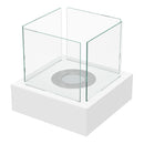 Camino a Bioetanolo da Tavolo 30x30 cm Flig Provicence 3 Bianco