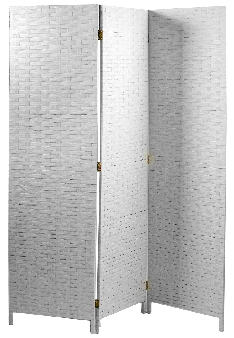 Separè Divisorio in Carta Linea Paper 3 Ante Grigio Chiaro