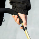 Passeggino per Cani Convertibile in Trasportino 82x49,5x98 cm in Acciaio e Poliestere Azzurro e Nero   