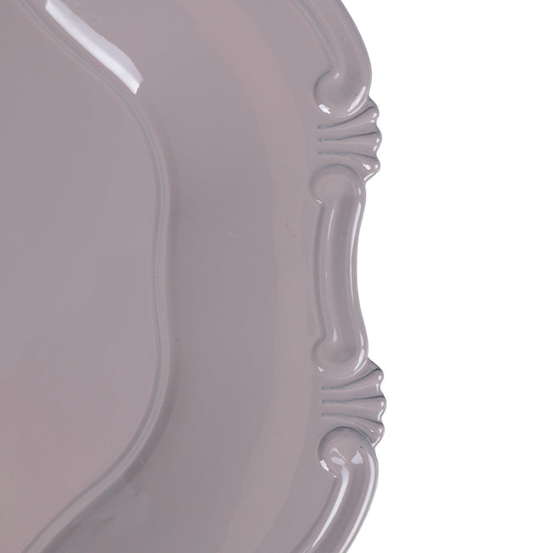 Set 4 Sottopiati Ø33 cm  in Plastica VdE Tivoli 1996 Hippy 