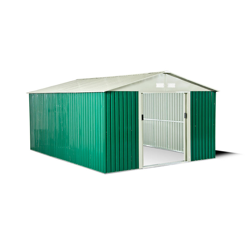 Gartenbox aus grünem...