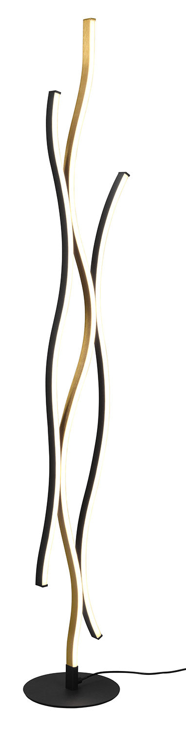 online Piantana da Interno a LED in Metallo Ottone Opaco