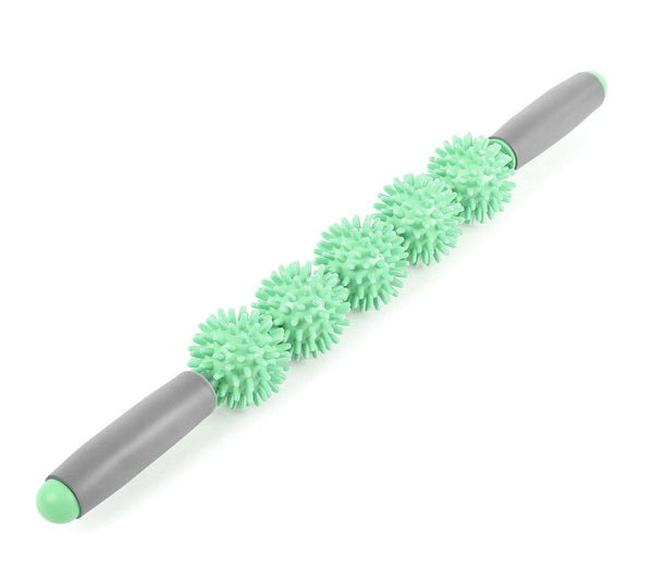 Anti-Cellulite-Massagestab 5 Kugeln 52 cm aus starrem Kunststoff in Tiffany Green sconto