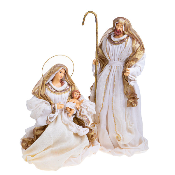 sconto Krippe 2 Figuren 67 cm aus Harz