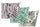 Set mit 6 rechteckigen doppelseitigen Tischsets 45 x 30 cm Villa d'Este Home Tivoli Etoile