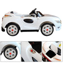 Macchina Elettrica per Bambini 12V Sport Bianca 