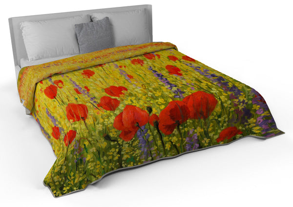 Doppelsteppdecke aus Mikrofaser 80gr mit SD 25 Aufdruck prezzo