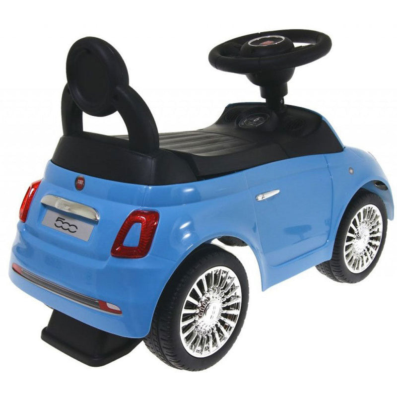 Macchina Cavalcabile per Bambini con Licenza Fiat 500 Baby Azzurra