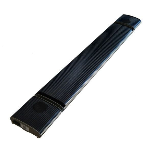 online Infrarot-Heizstrahler 97 x 18,9 x 6,7 cm 1000 W mit schwarzem Bluetooth-Lautsprecher