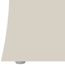 Comodino 2 Cassetti Onda 50x40x41,3 cm Finitura in Melamina Cachemire 