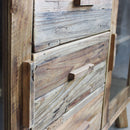 Credenza Dalton 160x48x85 h cm in Pino riciclato Marrone