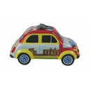 Macchina Dipinta a Mano 20x10x11 cm  in Porcellana VdE Tivoli 1996 Sicily