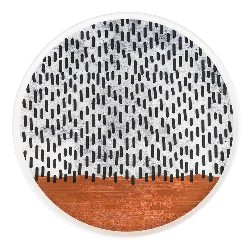 Set 4 Piatti Pizza Ø32x1,5 cm  in Ceramica VdE Tivoli 1996 Switch 