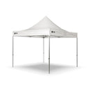 Gazebo da Giardino a Piramide Pieghevole 3x4.5m Telo in PVC Taddei Tecniko Bianco
