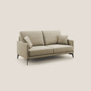 Divano 2 Posti 140x94x90 cm in Tessuto Beige