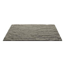 Set 12 Pannelli Decorativi Area 8,6 mq 120x60x2,5 cm Rivestimento Murale Effetto Mattoni in Pietra 3D in PU Greige Tortora