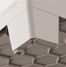 Armadio 8 Ripiani 80x44x182 cm Keter Gulliver Multispace XL Sabbia e Beige
