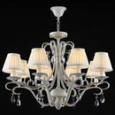 Lampadario Elegant in Metallo Brionia Beige