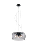 Lampada a Sospensione da Interno a LED in Metallo Antracite