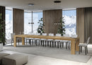 Tavolo Allungabile 160/420x90x77 cm Roxell Premium Quercia Natura  
