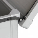 Baule 152x70x70 h cm in Plastica Grigio chiaro