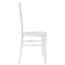 Set 2 Sedie 39x40x91 cm di Chiavari Design Classico Bianche