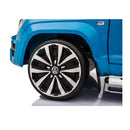 Macchina Elettrica per Bambini 2 Posti 12V con Licenza Volkswagen Amarok Blu