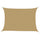 Gartenmarkisensegel 4x6m in Sand PE