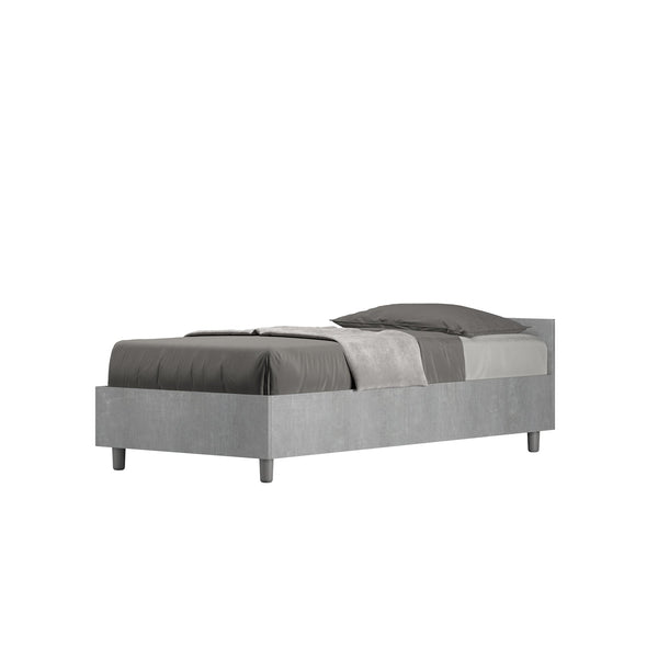 Letto Singolo Nuamo Grigio Varie Misure sconto