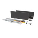 Cassetto Esterno Concept 30 Kg H185 mm P 450 Grigio Antracite Acciaio Emuca