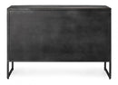 Credenza 2 Ante 3 Cassetti Dorset in Acciaio