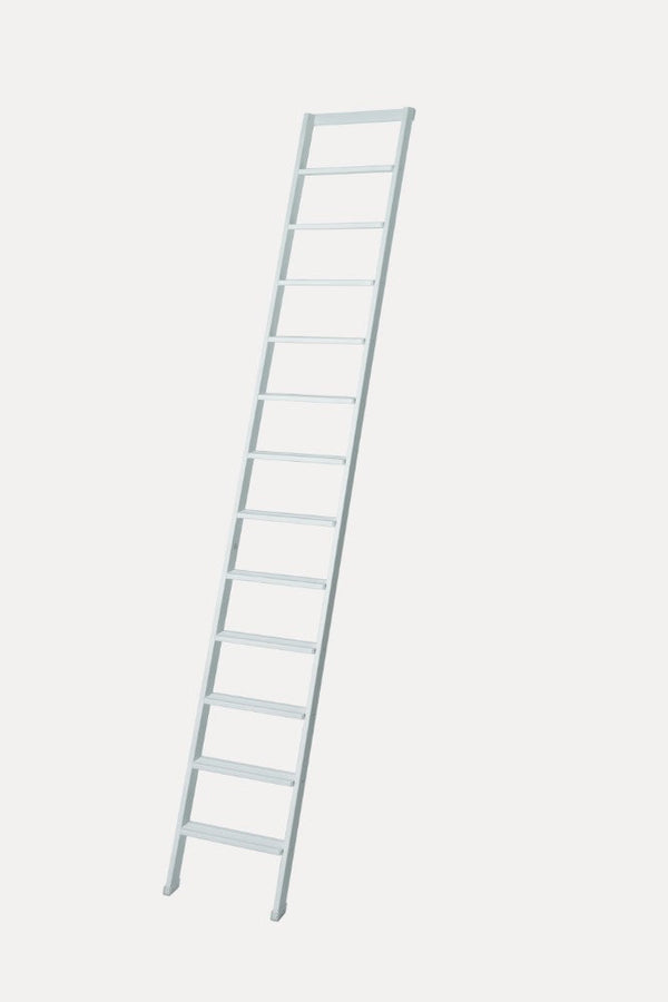 Scala Appoggio in Legno 12 Gradini H300 cm Laccato Bianco online