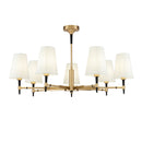 Lampadario House in Metallo Zaragoza Ottone