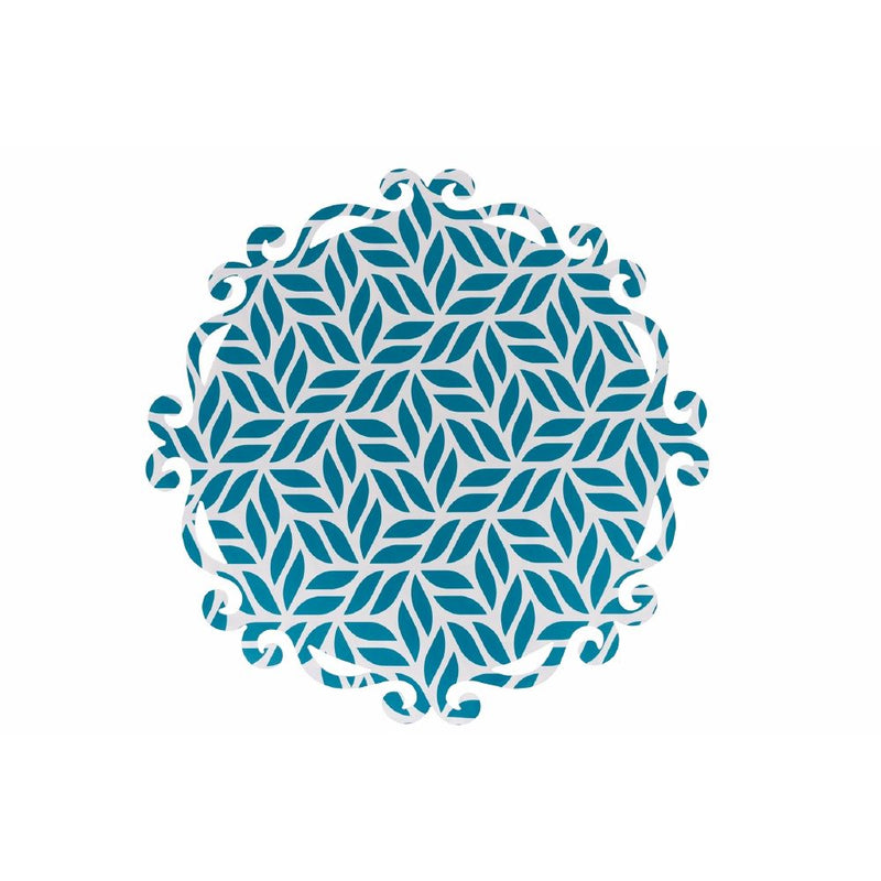 Set 6 Tovagliette Ø38x0,5 cm  in Plastica VdE Tivoli 1996 Bali leaf