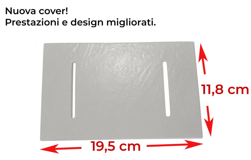 Piatto Doccia Effetto Pietra Filo Pavimento o Tradizionale Bianco