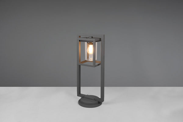 online Lampada Palo da Esterno Attacco E27 in Alluminio Pressofuso Antracite