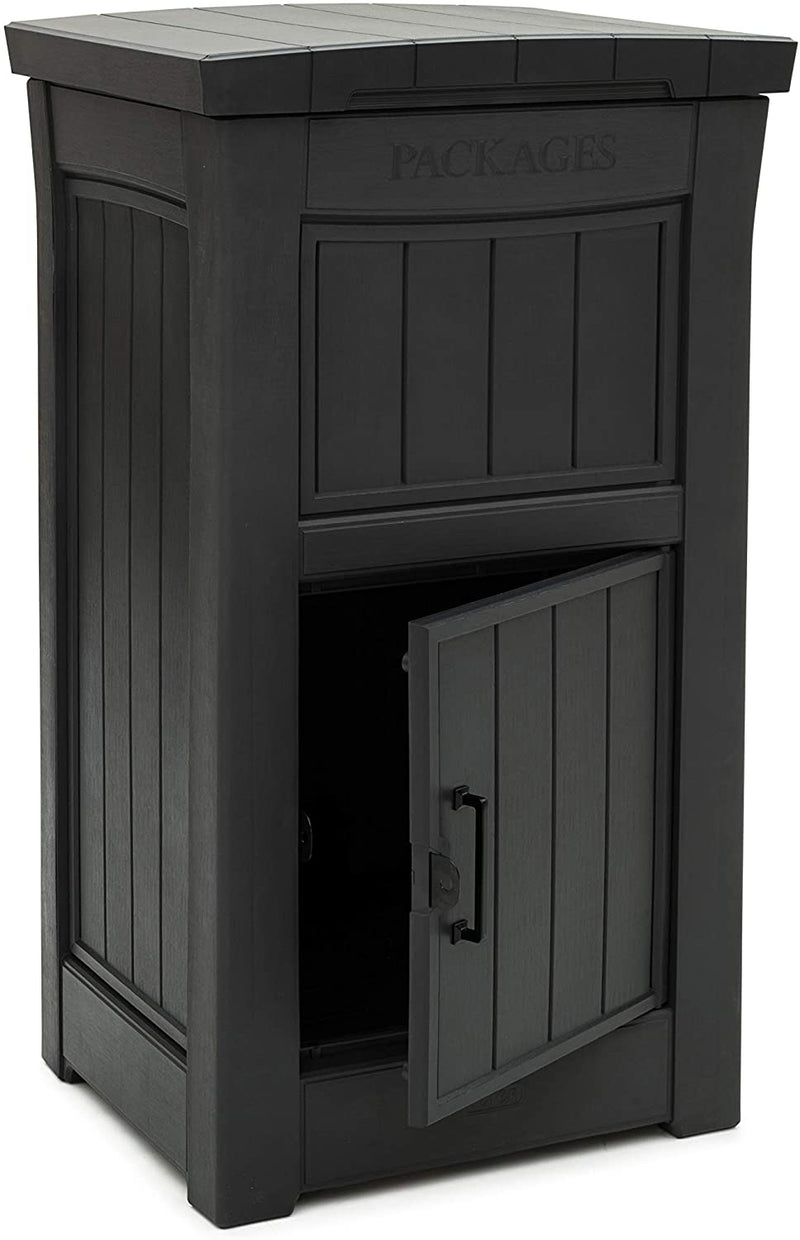 Mobile Raccolta Pacchi da Esterno 53,6x112x62 cm in Resina Keter Parcel Drop Box Antracite