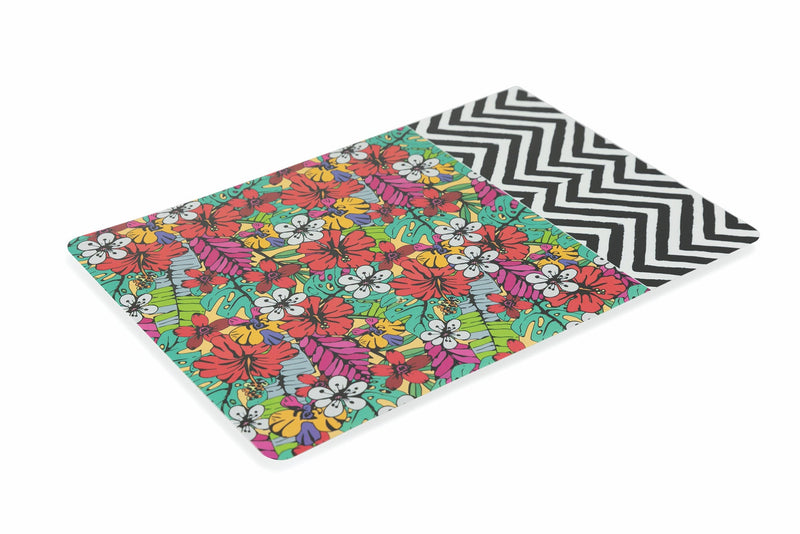 Set 6 Tovagliette 45x30 cm in Plastica Villa d'Este Home Tivoli Carribbean Queen