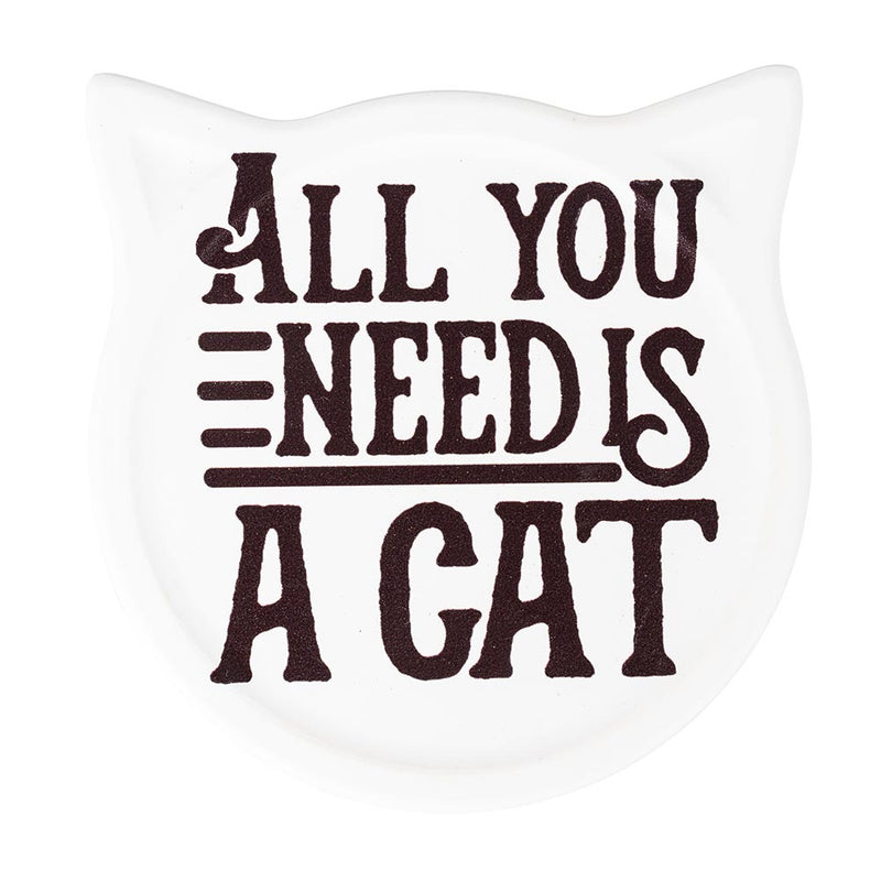 Set 4 Sottobicchieri 10x10x1 cm  in Ceramica VdE Tivoli 1996 Cat