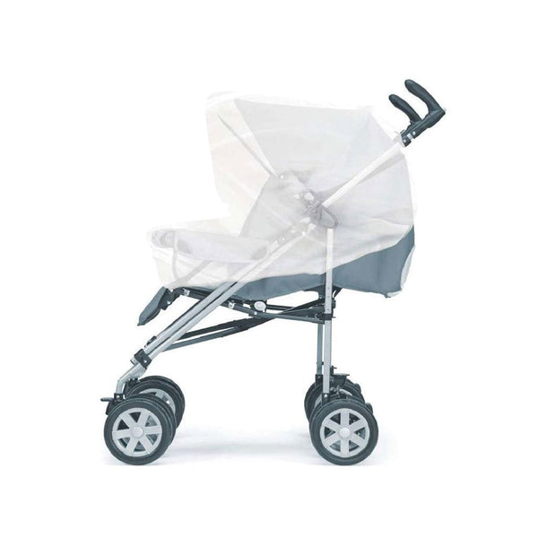 sconto Universelles Moskitonetz für Kinderwagen und Kinderwagen aus weißem, elastischem Polyester