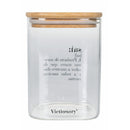 Barattolo Sale con scritta "Sal" 1 Litro in Vetro VdE Tivoli 1996 Spagnolo