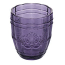 Set 4 Bicchieri Acqua Syrah Provence in Vetro VdE Tivoli 1996 Viola