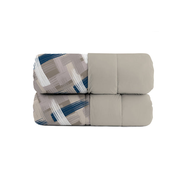 online Trapunta Invernale Stampata in Microfibra 200gr Double Face Pennellate Varie Misure