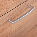 Scarpiera Salvaspazio 5 Ante 15 Paia 65x15x164 cm in Truciolare Nobilitato Rovere Sonoma