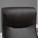 Sedia Poltrona Direzionale da Ufficio in Similpelle  Marrone