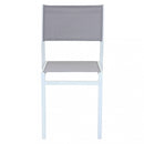 Sedia da Giardino Avana 46x57x85 h cm in Textilene Bianco